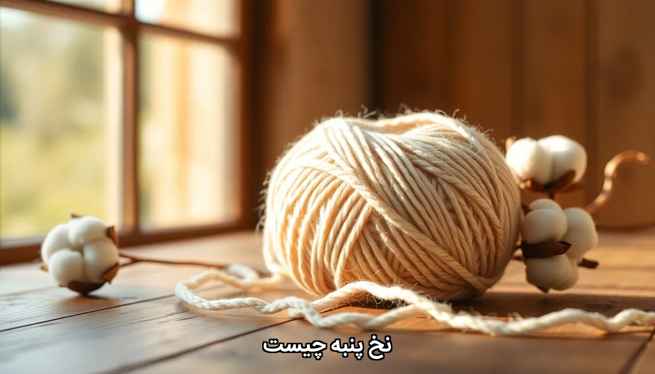 نخ پنبه چیست و انواع آن